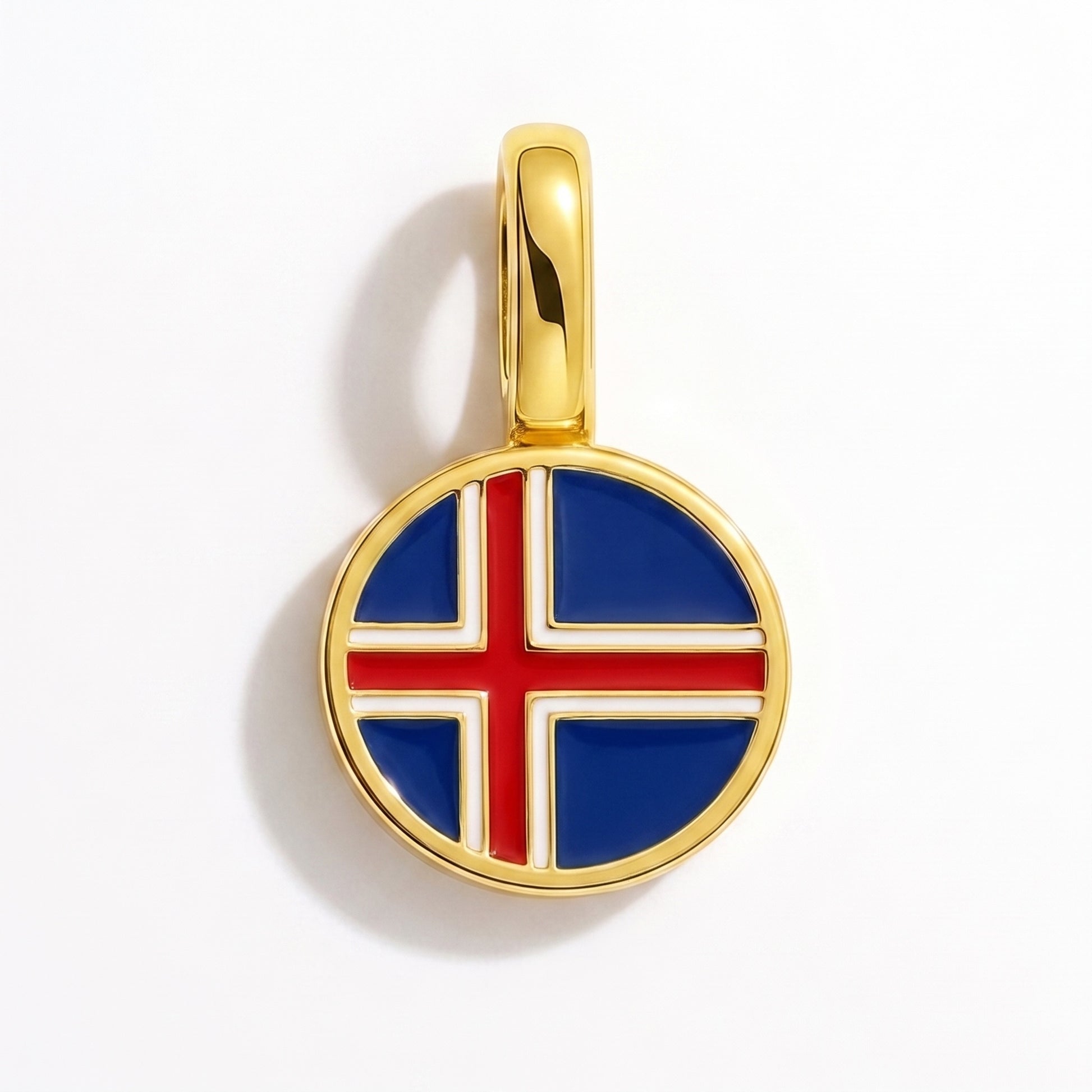 Island Flagge – Charm