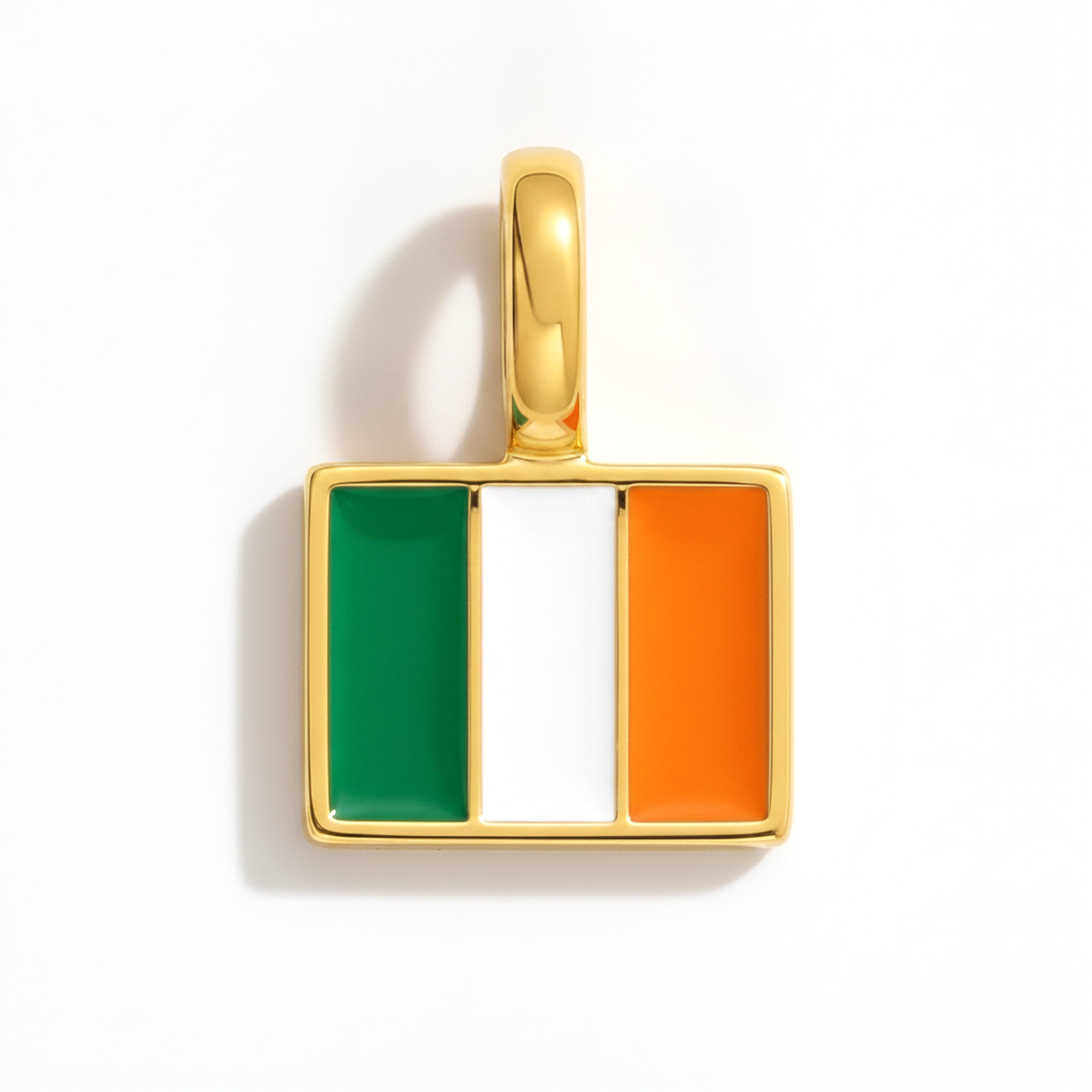 Charm - Flagge Eckig – Gold