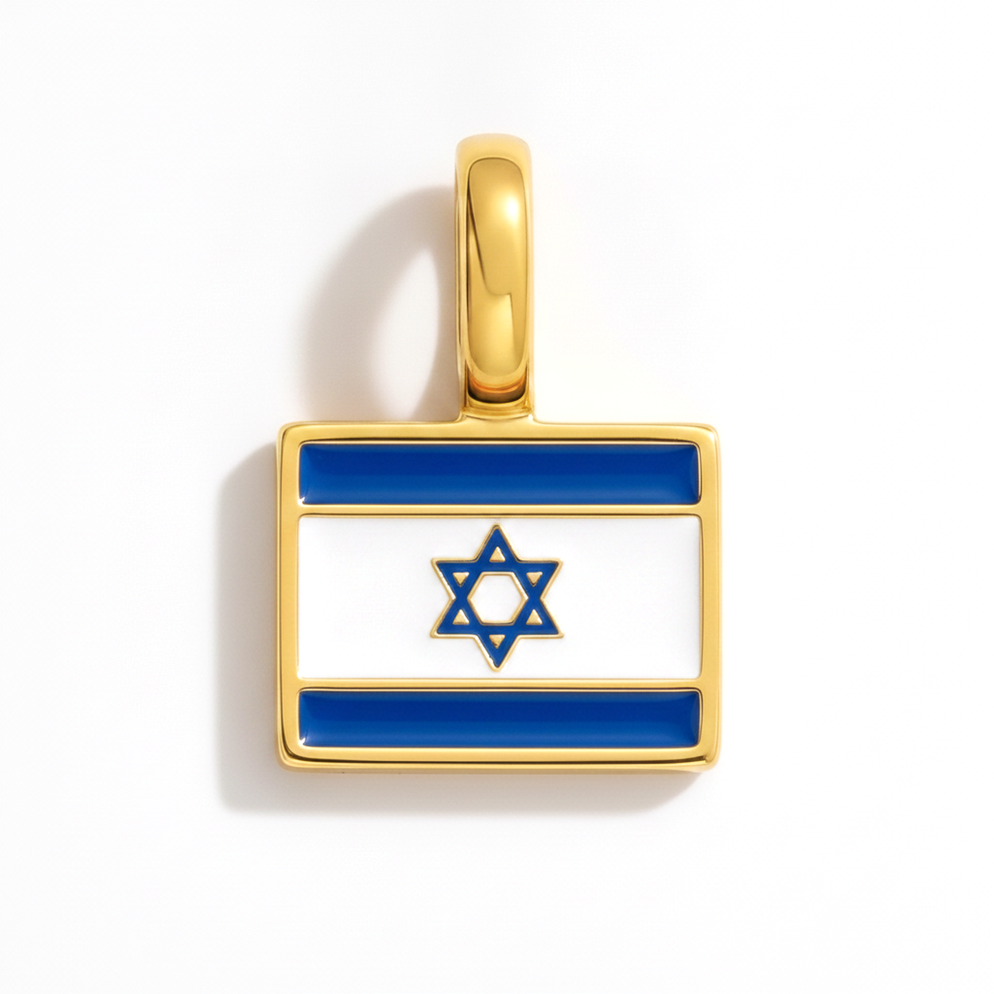 Charm - Flagge Eckig – Gold
