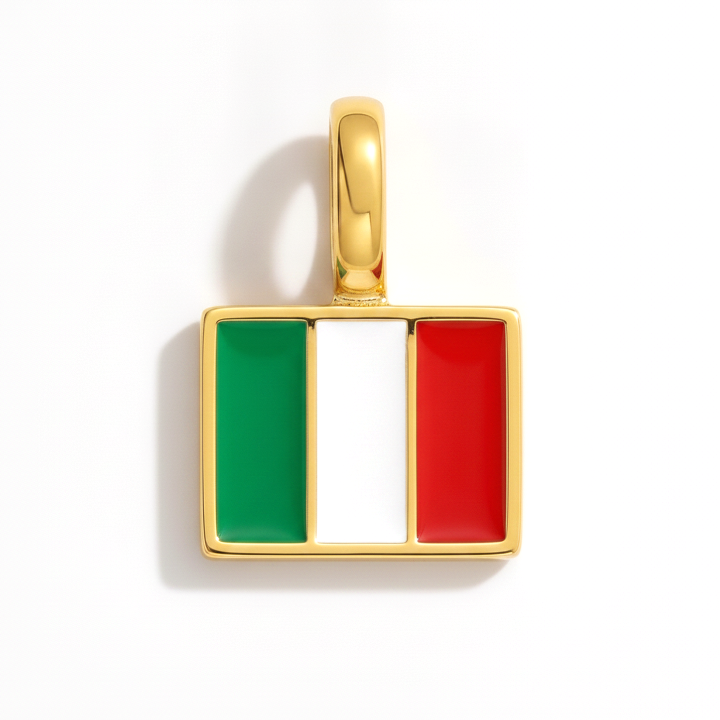 Charm - Flagge Eckig – Gold