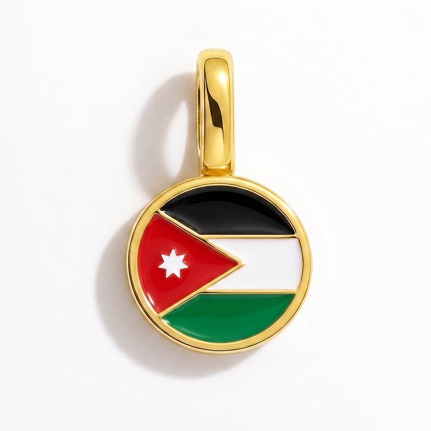 Jordanien Flagge – Charm