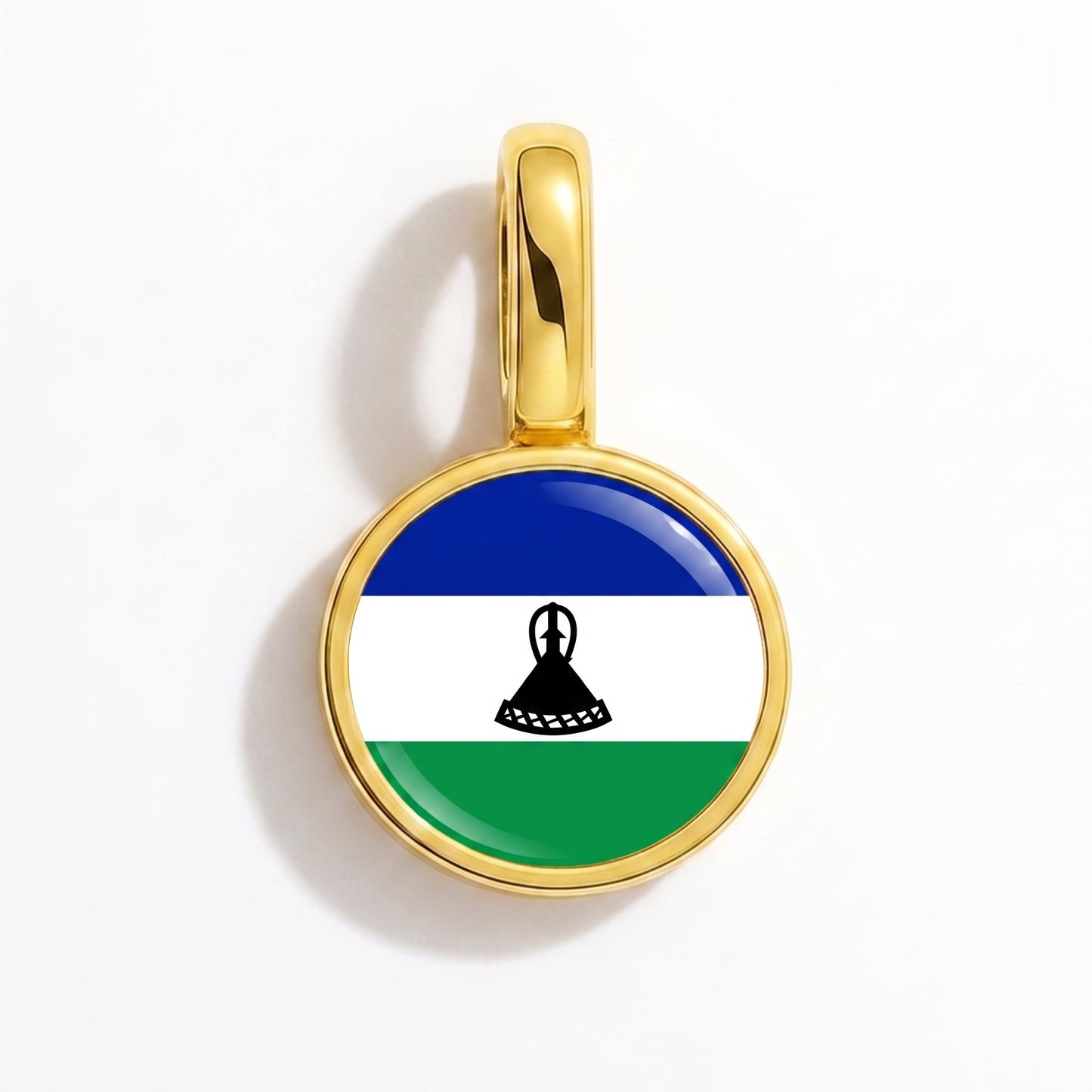 Lesotho Flagge – Charm