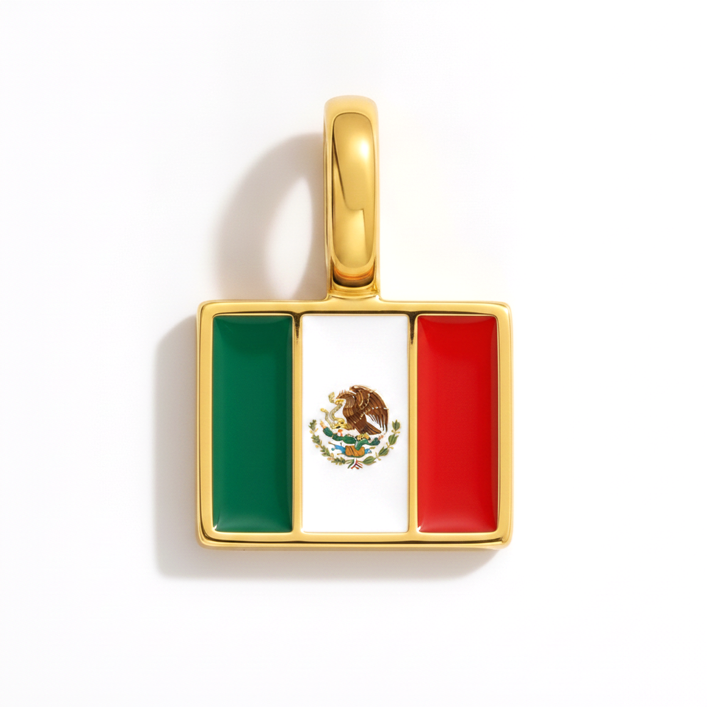 Charm - Flagge Eckig – Gold
