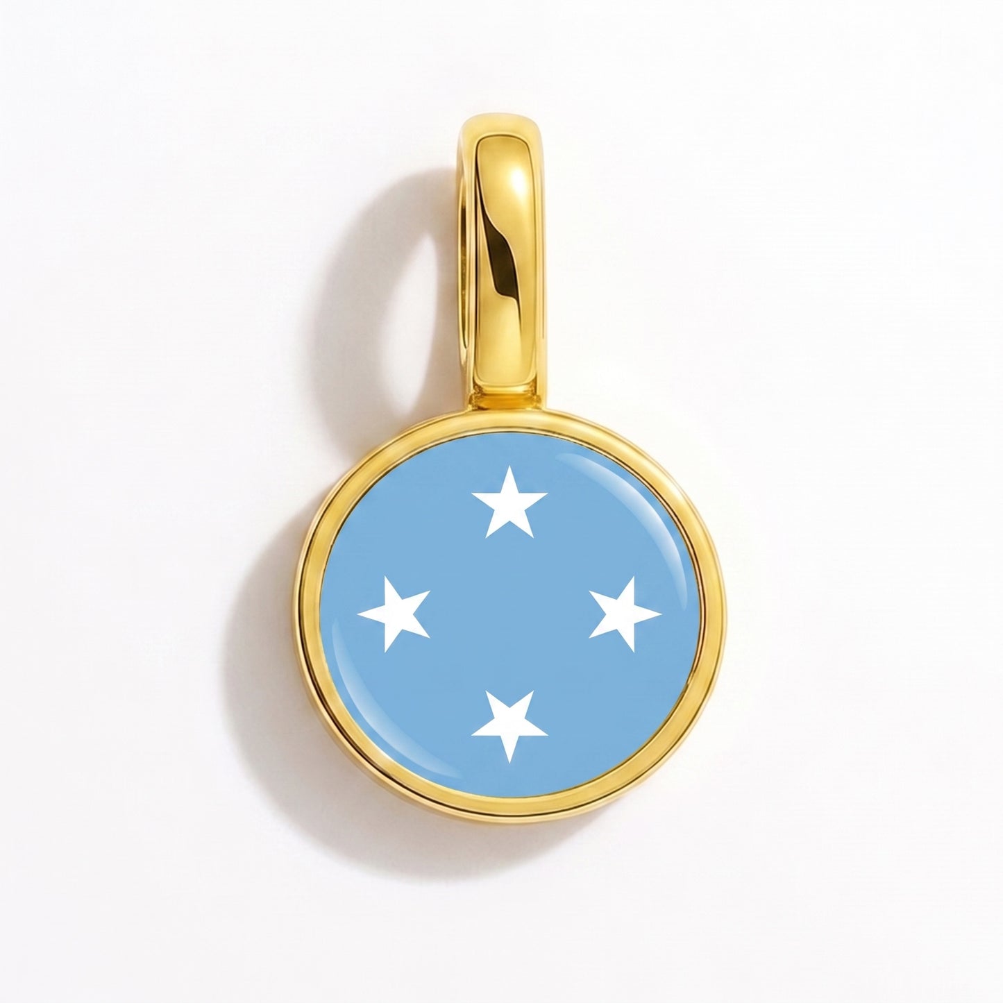 Mikronesien Flagge – Charm