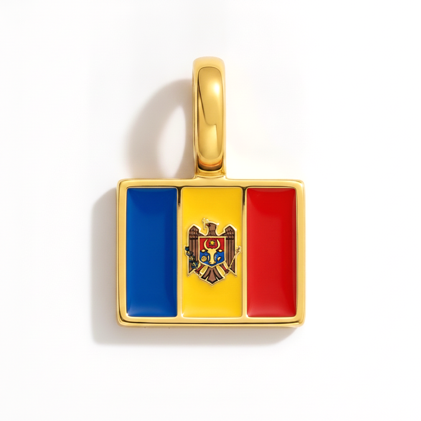 Charm - Flagge Eckig – Gold
