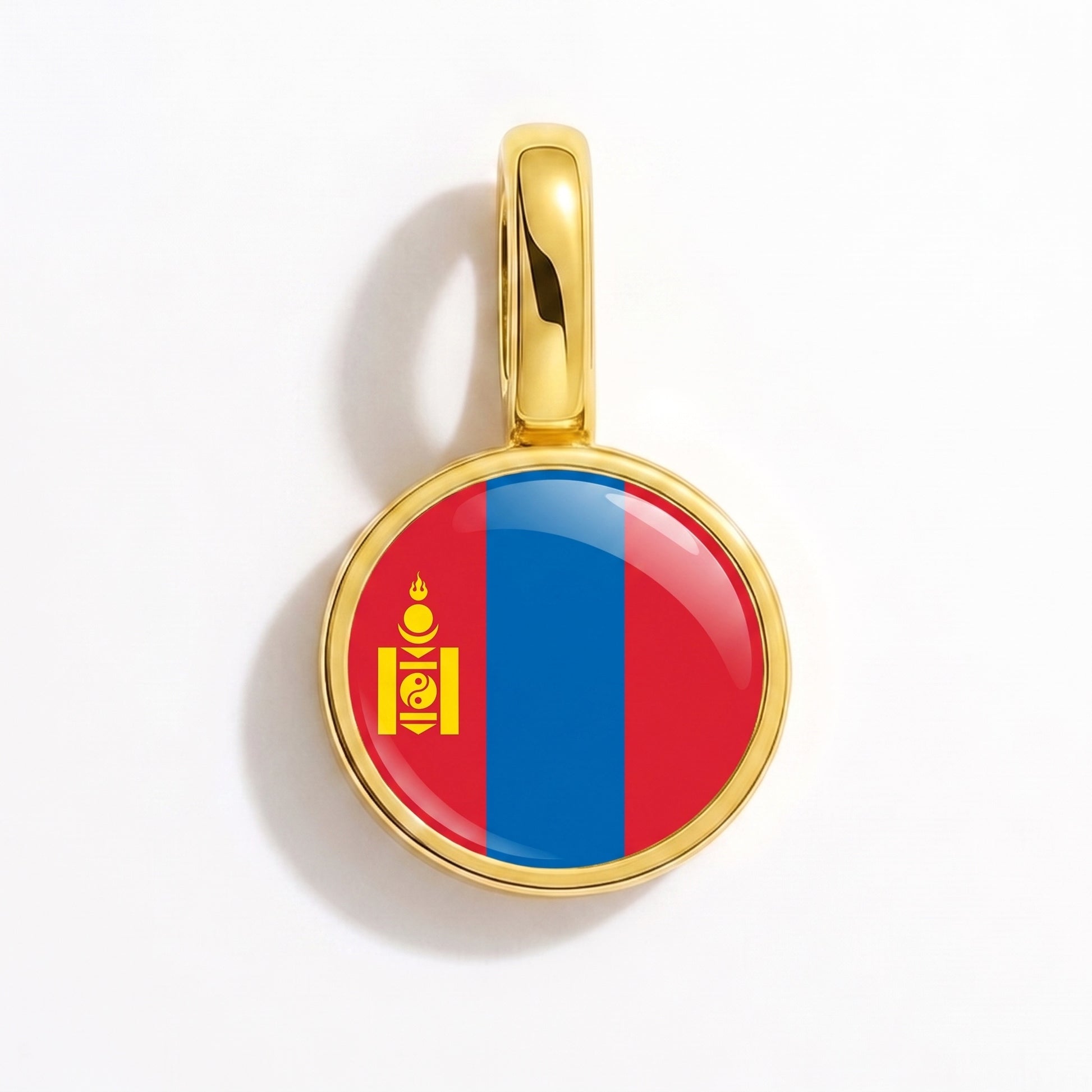 Mongolei Flagge – Charm