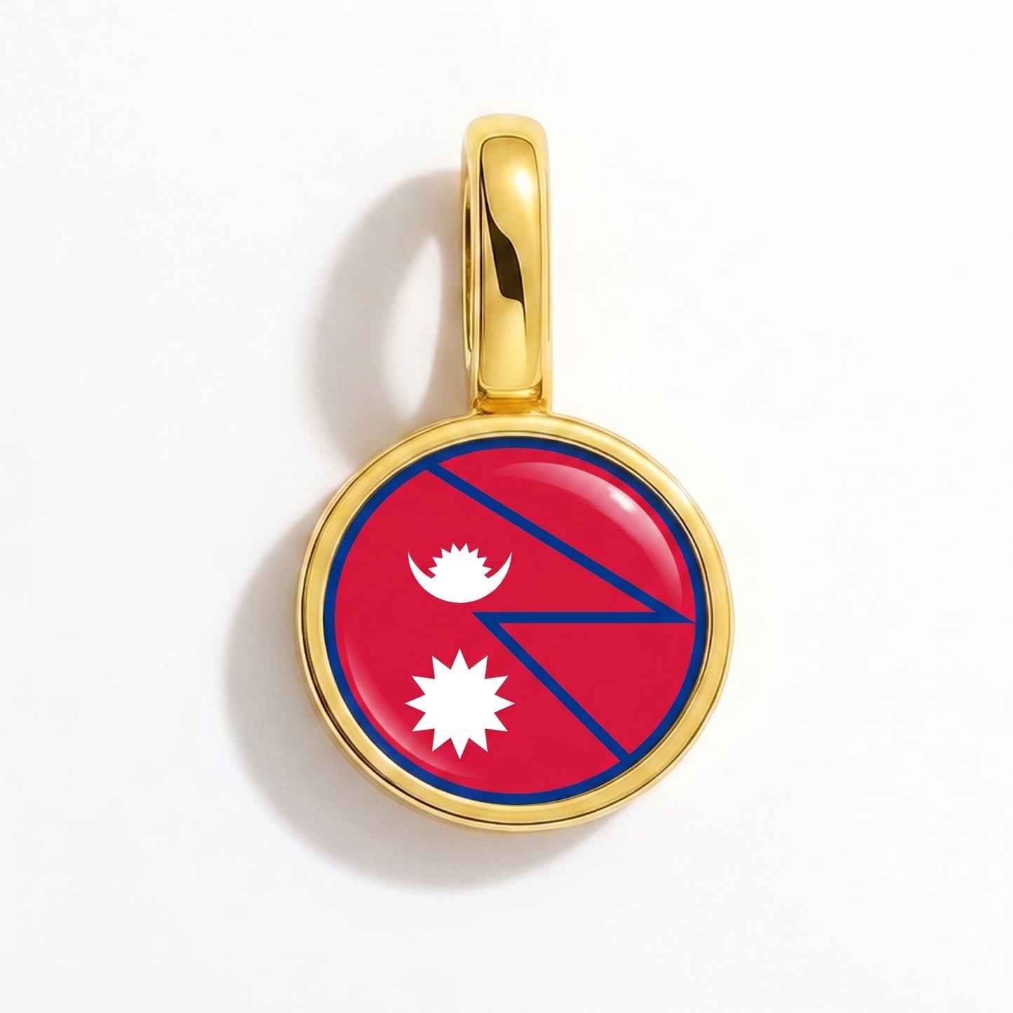 Nepal Flagge – Charm