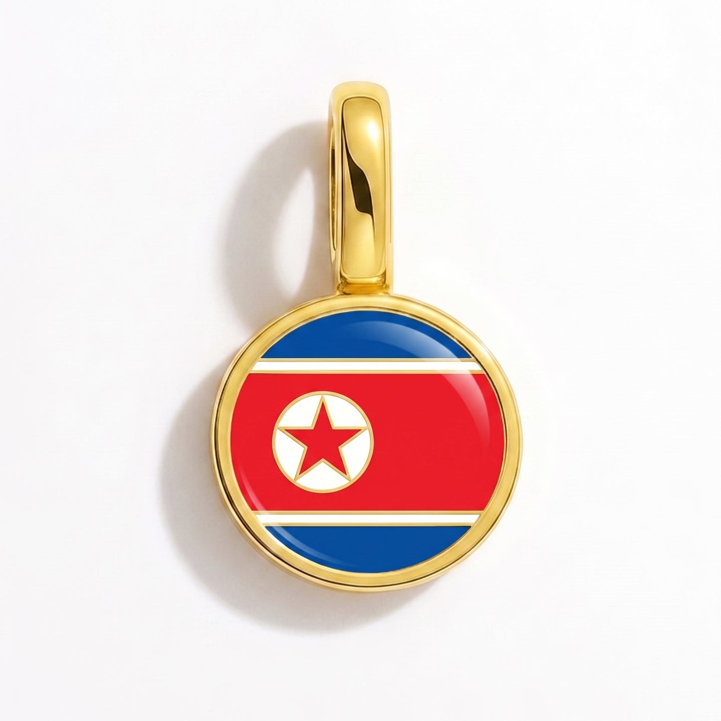 Nordkorea Flagge – Charm