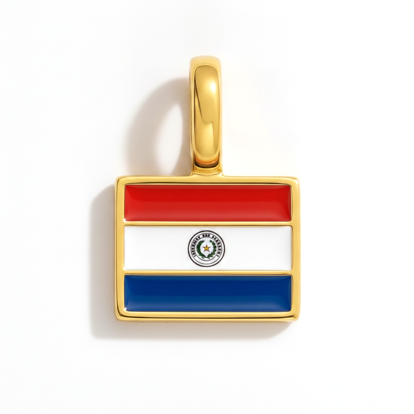 Charm - Flagge Eckig – Gold