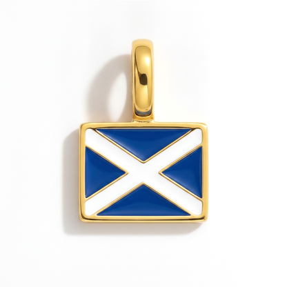 Charm - Flagge Eckig – Gold