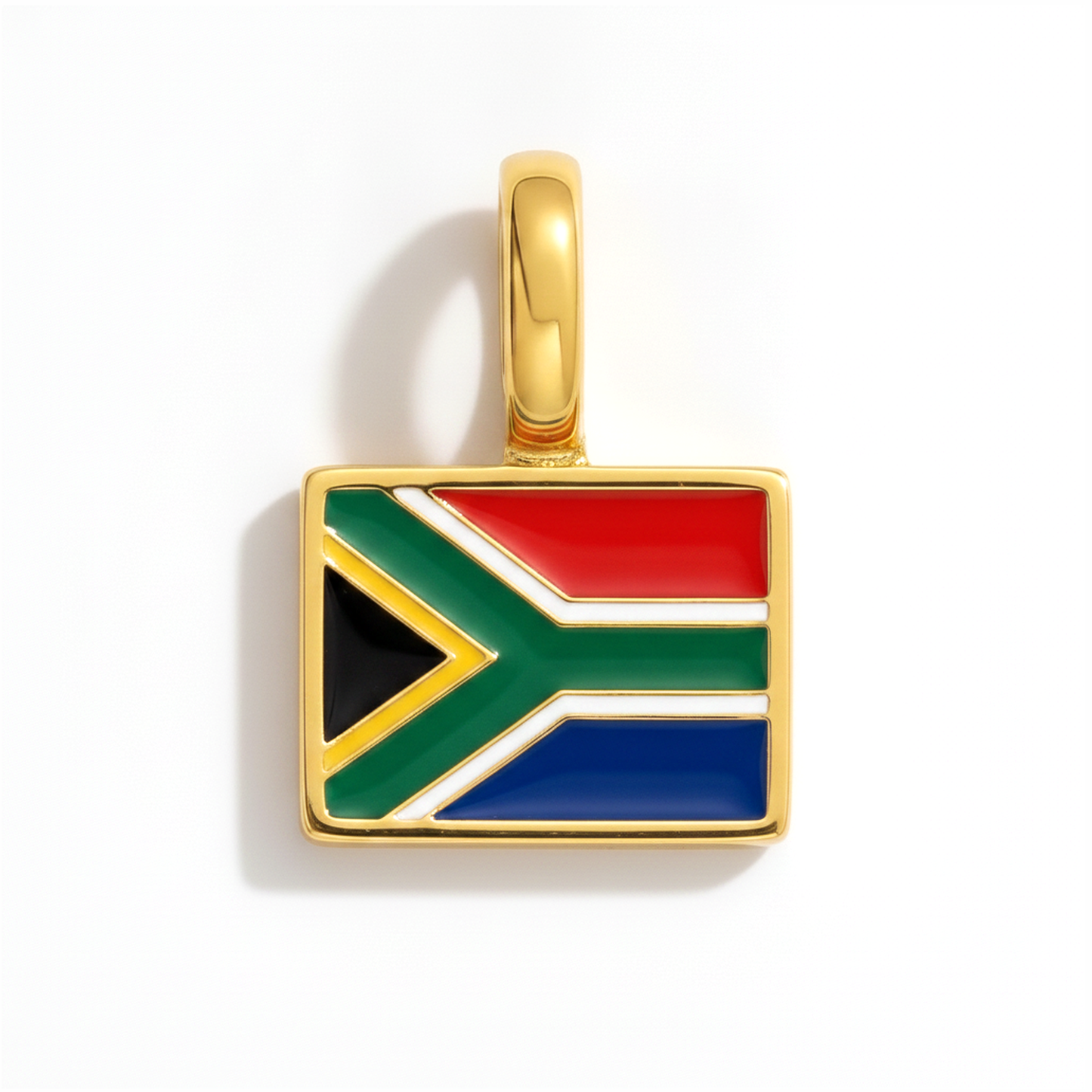 Charm - Flagge Eckig – Gold