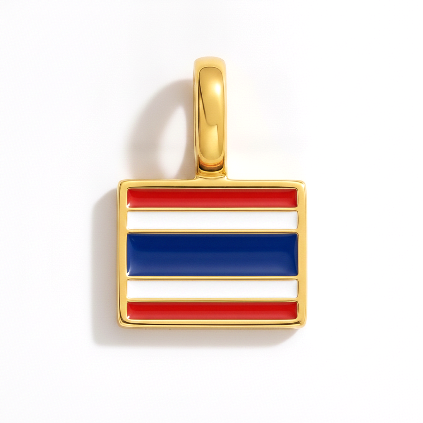 Charm - Flagge Eckig – Gold