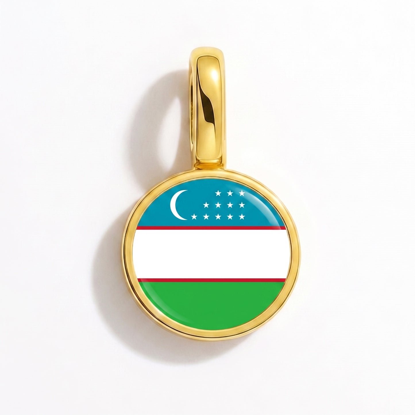 Usbekistan Flagge – Charm