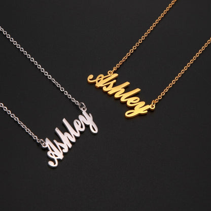 Personal name necklace with your own name