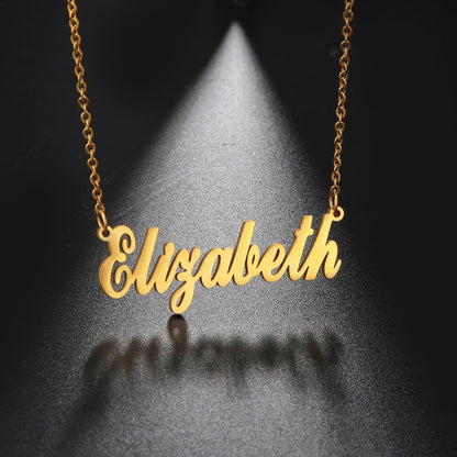 Personal name necklace with your own name