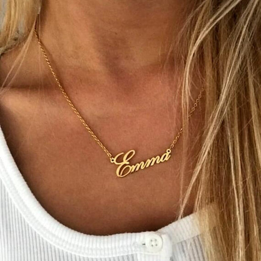 Personal name necklace with your own name