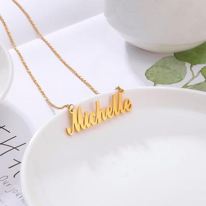 Personal name necklace with your own name