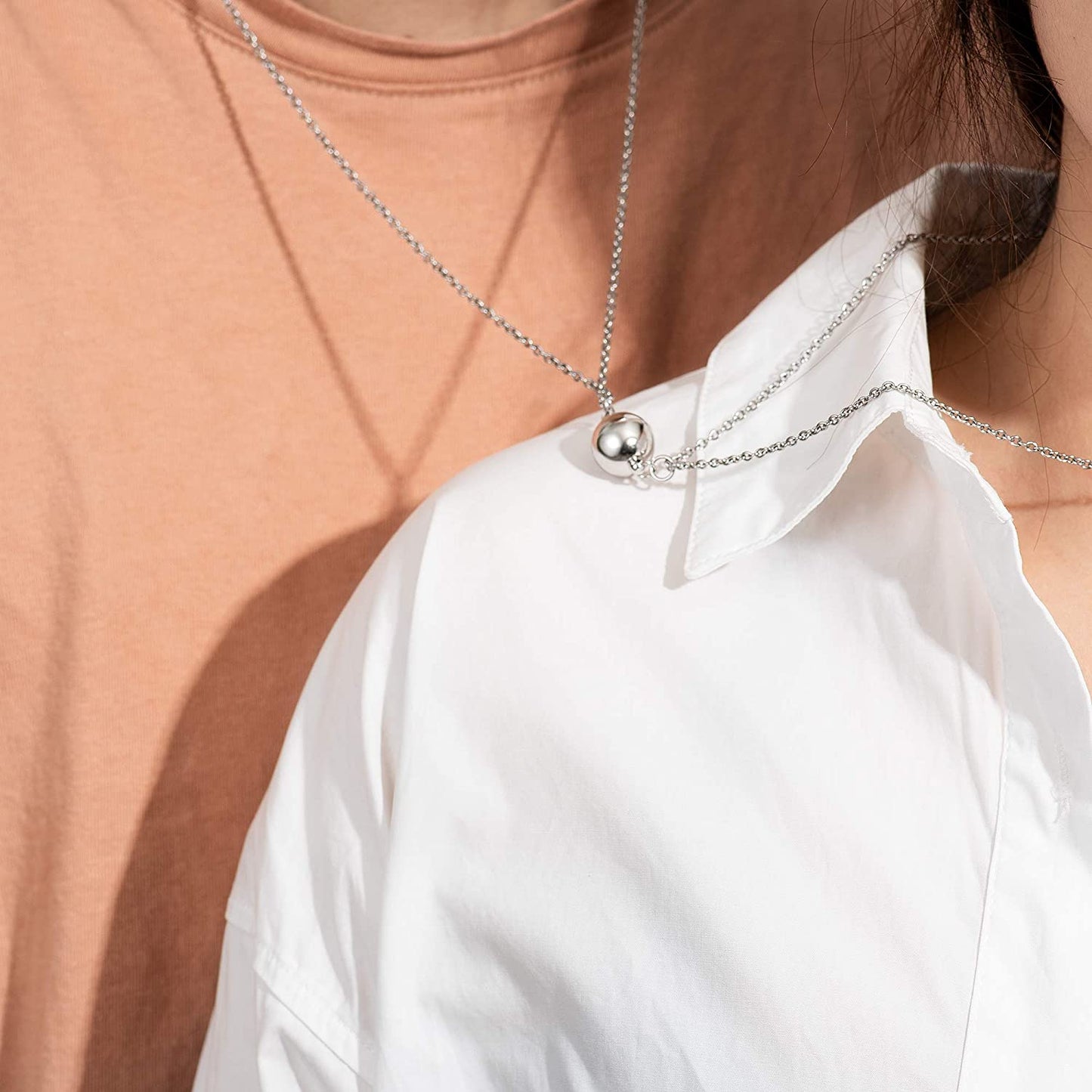 Magnetic Love Necklaces for Couples & BFFs
