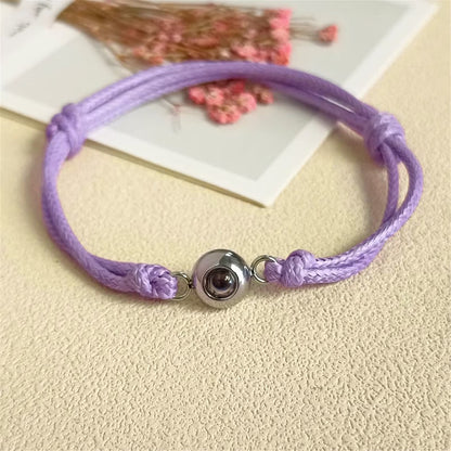 Personalized photo bracelet with your own photo