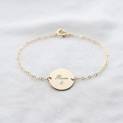 Personalized bracelet with your own handwriting/drawing